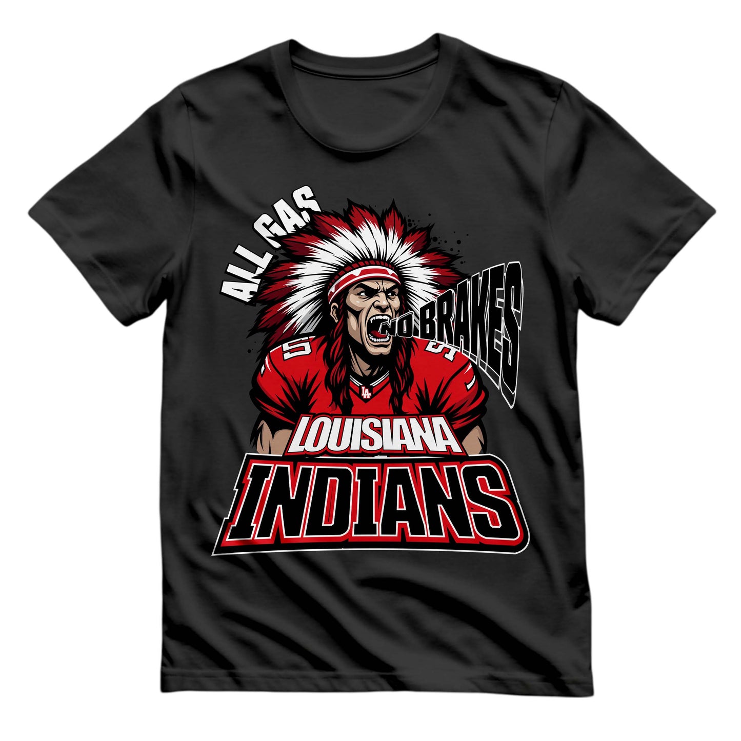 LA Indians All Gas No Brakes Tee