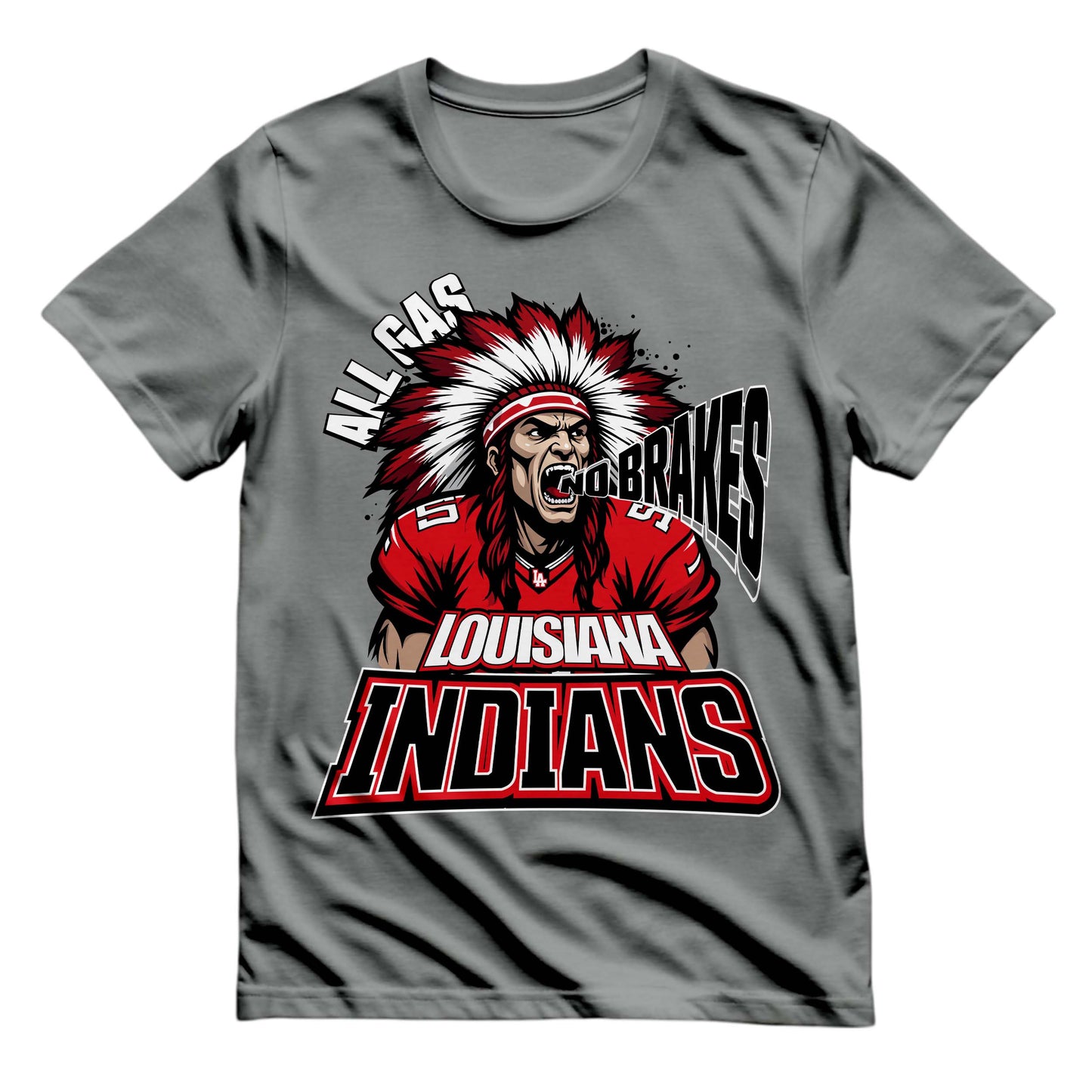LA Indians All Gas No Brakes Tee