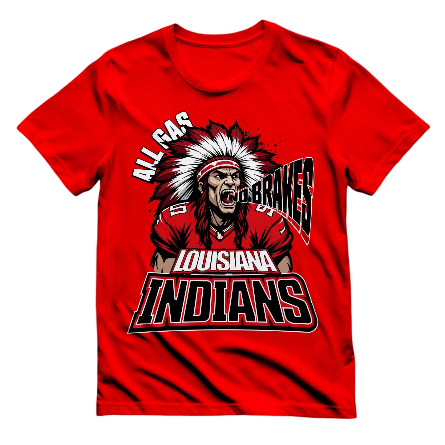 LA Indians All Gas No Brakes Tee